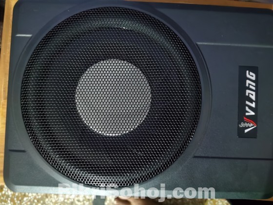 Amplified car subwoofer